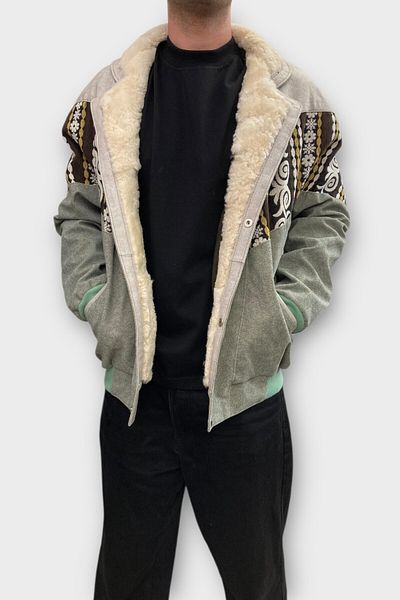 CANMODA (7395) 2XLarge размер Специално яке с винтидж шарки