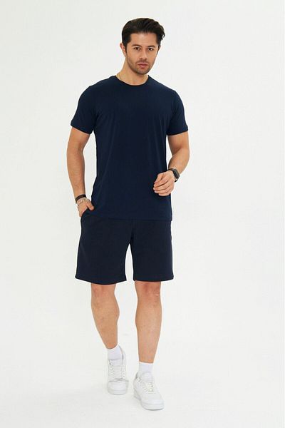 The Champ Clothing Ανδρικό κοντομάνικο μπλουζάκι από βαμβακερό Basic Oversize Crew Neck