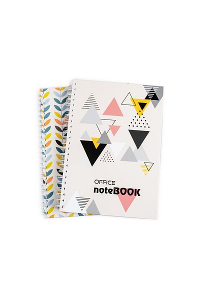 Arhi Design A4 Hardcover Notebook (Register), 140 spiral pages, Mathematics, 2 PCS/SET
