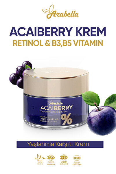 Acabella Acaiberry Kırışıklık ve Yaşlanma Karşıtı Krem 100 ml