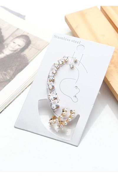 Jack Ferrero Women's multi earring set