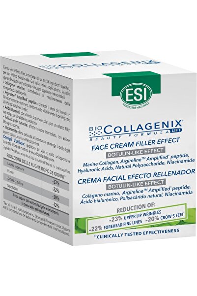 ESI كريم حشو الوجه المضاد للشيخوخة من بيوكولاجينيكس - تأثير يشبه البوتولينوم ...