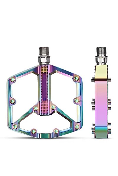 SARİSSA BİSİKLET XBYC 1818 Rainbow Alüminyum Rulmanlı Bisiklet Pedalı Ultra H...