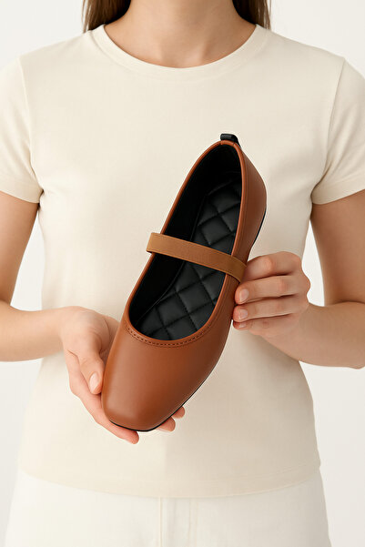 StWenn Women's Ballerinas Lightweight Comfortable Sole Orthopedic Suede Mother's Shoes Home Ballerinas