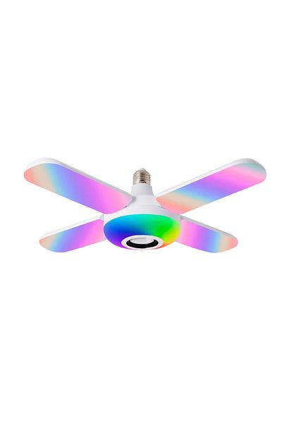MACVI Macvi® musical lamp, fan style, with remote control and Bluetooth, LAMPA-4+1-RGB-BLUETOOTH