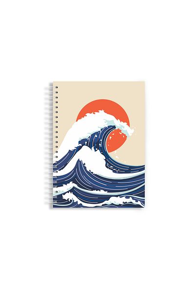 Arhi Design A4 hardcover notebook (Register), 140 spiral pages, Romanian, 2 PCS/SET