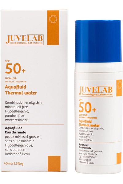 JUVELAB Aqua Thermal Fluid SPF 50+ Sunscreen