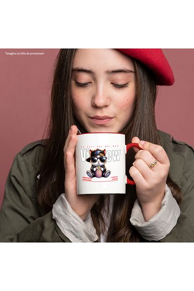 StoryGift Romania Cat mug, you are the best view in love Valentine's Day, 330ml, Ceram, Cu, STG.