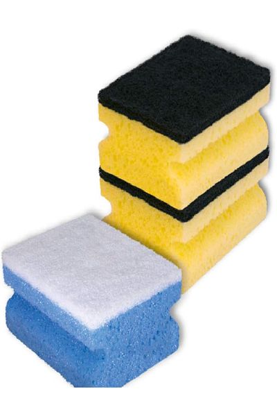 YORK Clean and Shine Grip Groove Sponge 58G – Non-Slip, Durable & Effective Cleaning