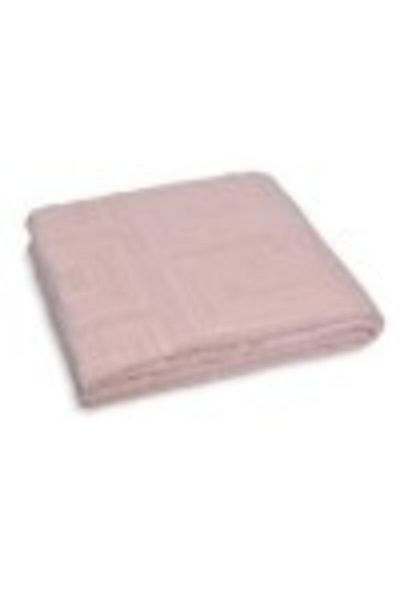 mink tekstil Embossed Blanket 200x220cm, Monk Pink 514