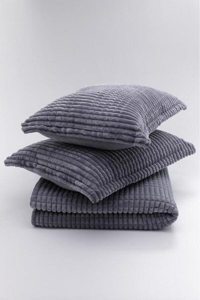 Çeyiz Merkezi Merinos Modern Line 3 Piece Blanket Set