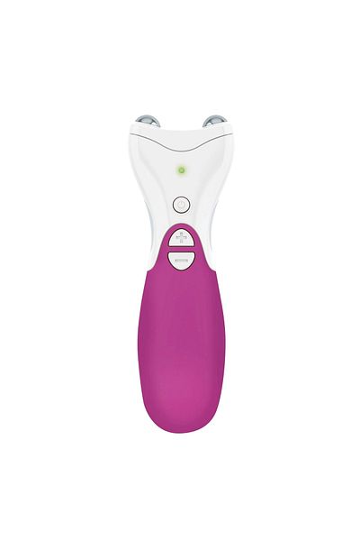RİO BEAUTY Facial Massager For Neck And Chin Rio Neck4, 3 Programs, Ems Function, Lifting, White/purple