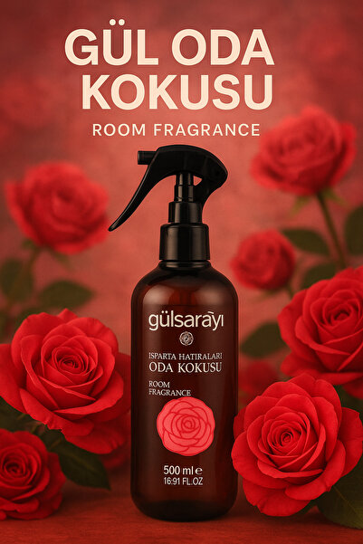 Gülsarayı GÜLSARAYI ISPARTA HATIRALARI GÜL ODA KOKUSU VE ÇAMAŞIR SPREYİ 500 ML