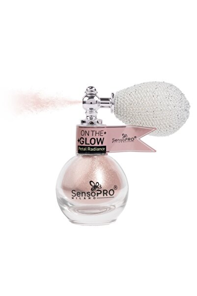 SensoPRO Milano Iluminatorul pudră Glow SensoPRO Milano cu pompă, Petal Radiance