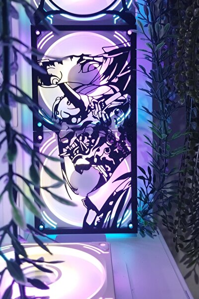 Caseybox Samurai Girl 120x240 mm Uyumlu Oyun Pc Aksesuarı, Masaüstü Bilgisaya...