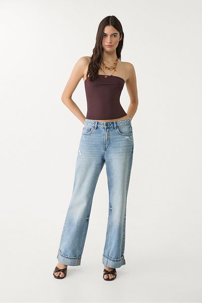 Stradivarius Polyamide Bandeau Top