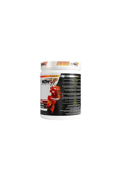 NOWUP NUTRITION Arginine Nitric Oxide Effect Amino Acid - Cherry and Strawberry Flavor, 360gr, 60 SerVies