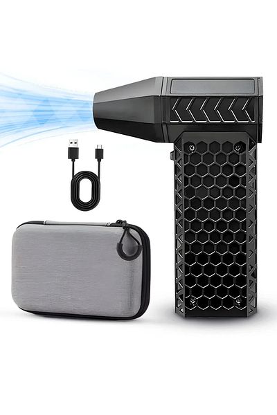 Cady One Portable Electric Air Blower with Rechargeable Carrying Bag,with 3 Adjustable Speeds