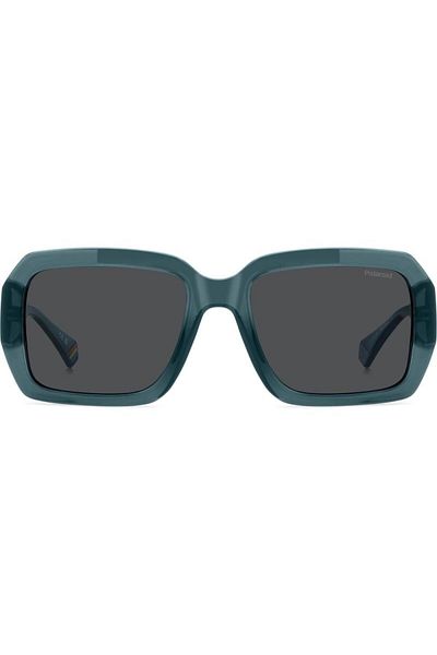 Polaroid Ochelari de soare polarizați pentru femei Polaroid PLD 6223/S/X ZI9/M9, Plastic, Albastru, 54 mm