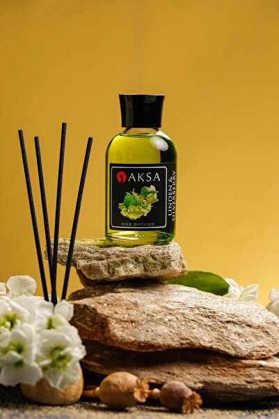 AKSA ESANS Gümüşi Ihlamur 100 ml Çubuklu Oda Kokusu