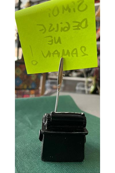 EREN Mini Typewriter Polyester Paper Holder Notebook-Very Stylish-Cute Send Mini Message to Loved Ones