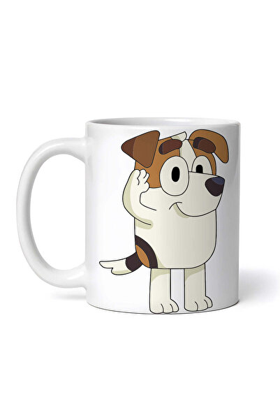 OEM Εξατομικευμένη λευκή κούπα, Jack Russell, INOVATIX®. 330 ml