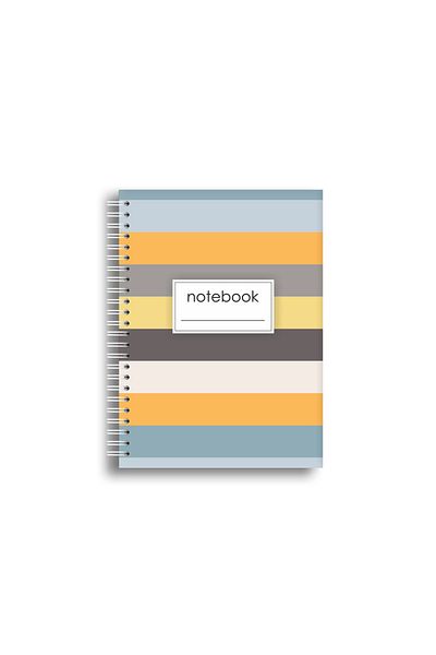 Arhi Design Notebook with hardcover A5, 140 spiral pages, Romanian, 2 PCS/SET