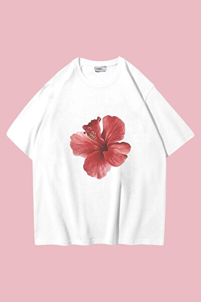 Carpe Hibiscus Oversize T-shirt
