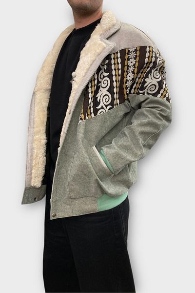 CANMODA (7395) 2XLarge размер Специално яке с винтидж шарки
