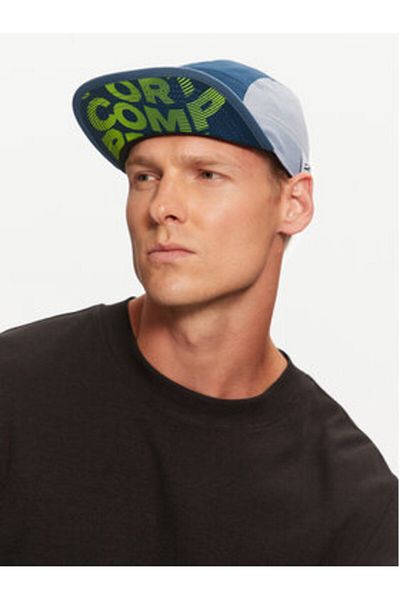 Compressport șapcă de baseball unisex CU00097B albastră