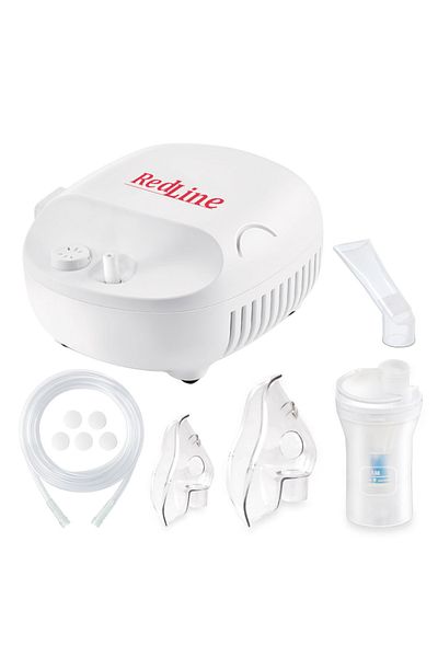Redline Nb-230c Aerosol Device, Children's and Adult Mask, For Colds, Bronchitis, Asthma, Allergies, Pharyngitis