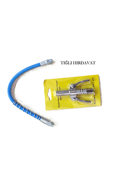 Tığlı hırdavat Gres Tabancası Ucu Gres Pompası Ucu Mandallı Mandallı Hortumlu Set