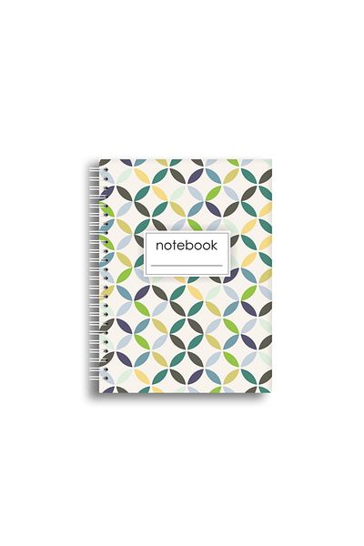 Arhi Design Hardcover notebook A5, 140 spiral pages, Mathematics, 2 PCS/SET