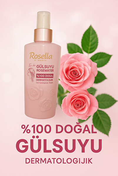 ROSELLA DOĞAL GÜL SUYU SPREY 110 ML