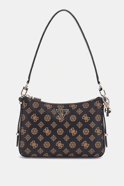 Guess ECO ERICA TOP ZIP SHOULDER BAG Geantă de umăr maro pentru femei HWEPG951018-MLO