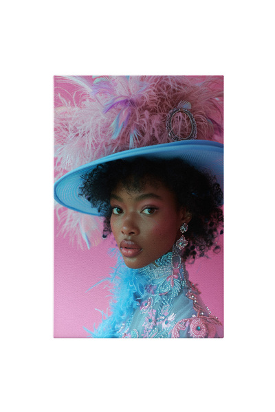 StoryGift Romania Tablou Canvas Eleganță Și Esență Portret Cu Parfum De Vise ...