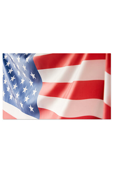 StoryGift Romania Tablou Canvas: Drapelul American In Mandria Sa - Libertate,...