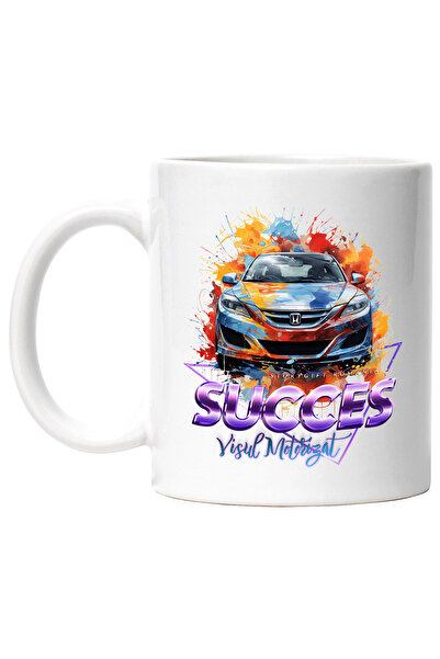 StoryGift Romania Cana Cu Mesaj Success Visul Motorizat, Triunghi, Masina, Ho...