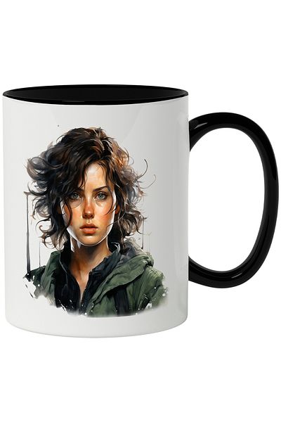 StoryGift Romania Ellie Williams Mug, Fictional Character, The Last Of Us, Video Games, Multicolored, With,STG