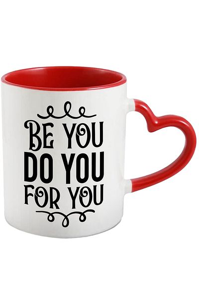 StoryGift Romania Mug with a message that encourages you to be yourself and do things for yourself, With ,STG