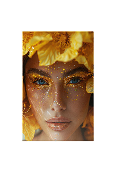 StoryGift Romania Tablou Canvas Amintirea Unei Epoce De Aur Ochii Albaștri Cu...