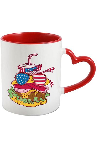 StoryGift Romania American Hamburger Cup, Juice, Beef, Cheese, Glasses, Glass, Sour Drink, With ,STG