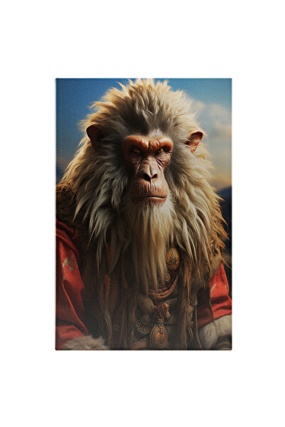 StoryGift Romania Tablou Canvas: Jocul Minții Privirea Ce Vorbește A Cimpanze...