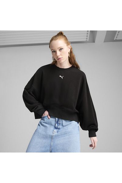 Puma WARDROBE Essentials Oversized Crew Women