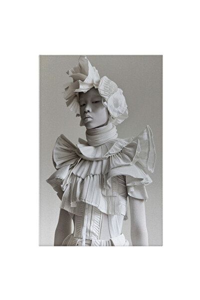 StoryGift Romania Tablou Canvas Machiaj Și Ținută Ce Fac Modelul Să Pară Stat...