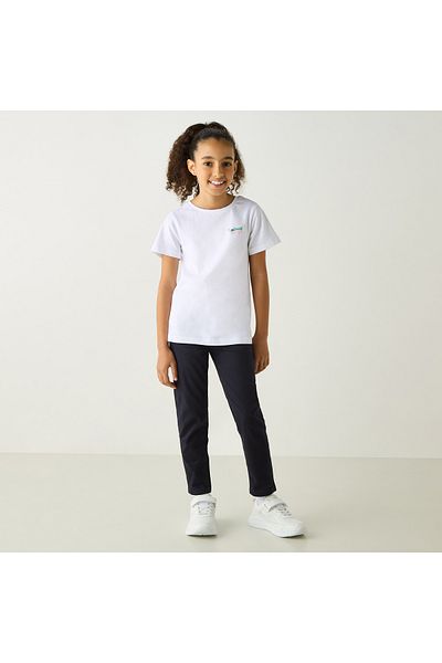 Juniors Ksa National Day Print T-Shirt With Short Sleeves
