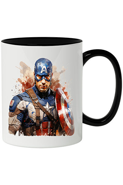 StoryGift Romania Cana Cu Captain America, Scut, Avengers, Marvel, Supereroi,...