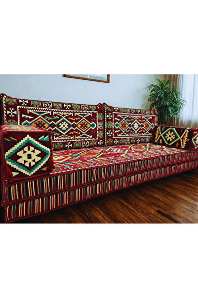 daireden 5 Parça | 20cm Yükseklik Şark Köşesi Seti | Yıkanabilir Kılıf | Süng...