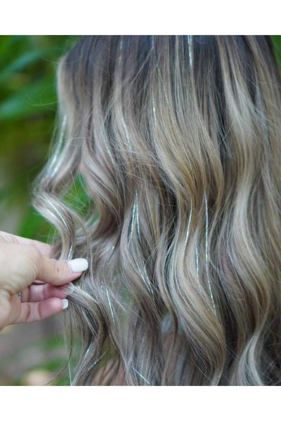 kubotique Hair Tinsel Hair Glitter / Silver