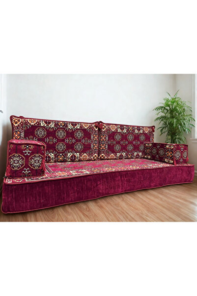 daireden 5 Parça | 20cm Yükseklik Şark Köşesi Seti | Yıkanabilir Kılıf | Süng...